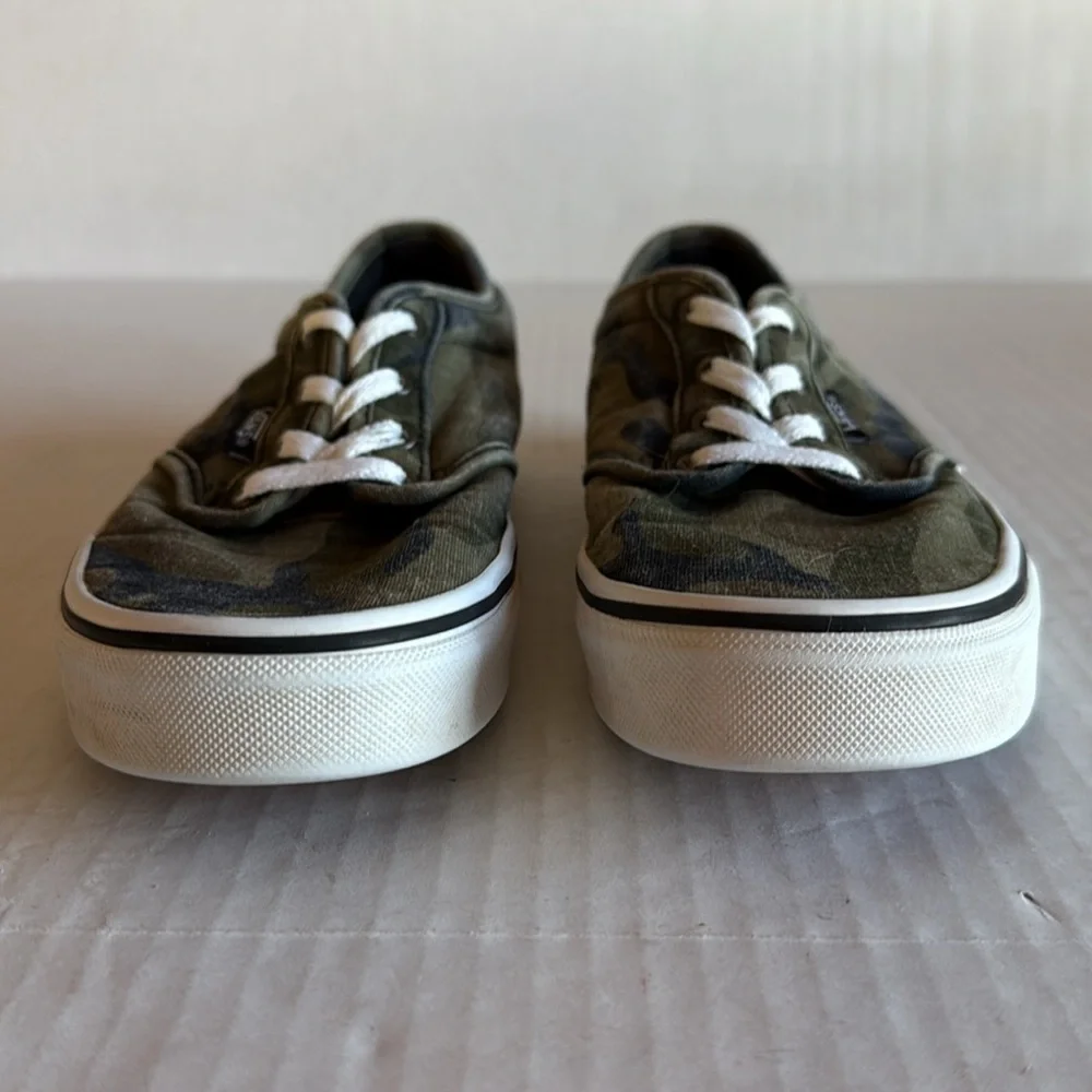 Vans green camouflage